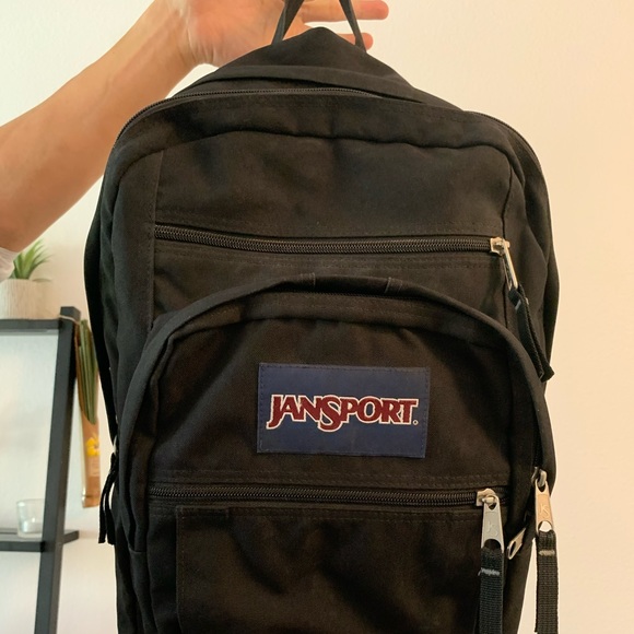 Jansport black backpack - Picture 1 of 2